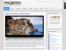 Tablet Screenshot of phoenixms.org